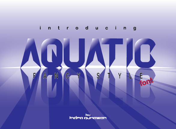 Aquatic Font