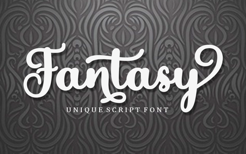 Fantasy Script Font