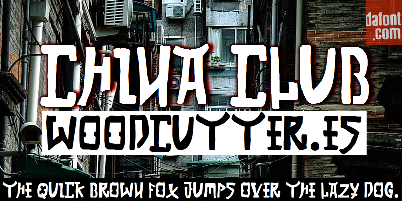 China Club Font