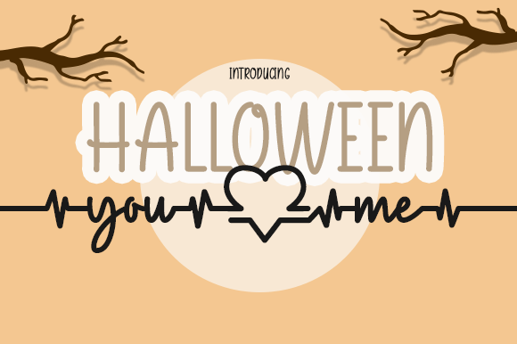 Halloween You And Me Font