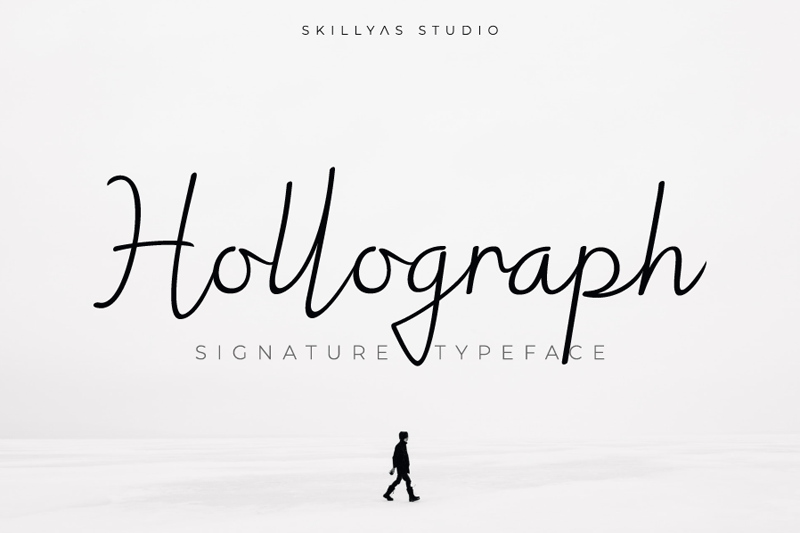 Hollograph Font