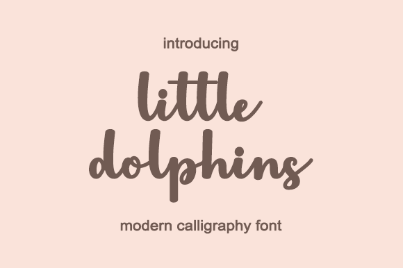 Little Dolphins Font