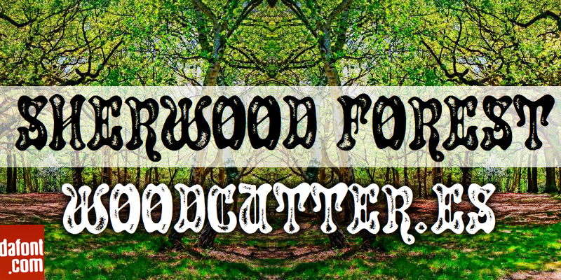 Sherwood Forest Font