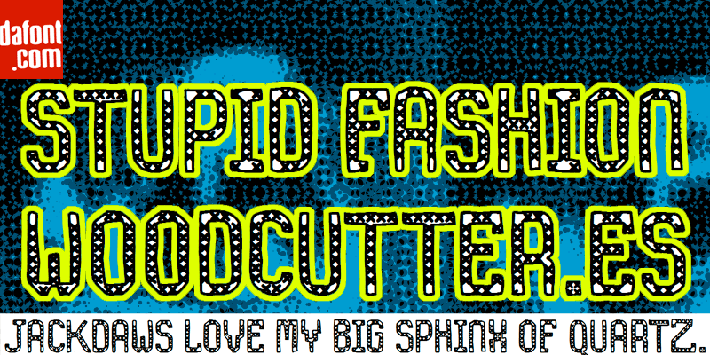 Stupid Fashion Font