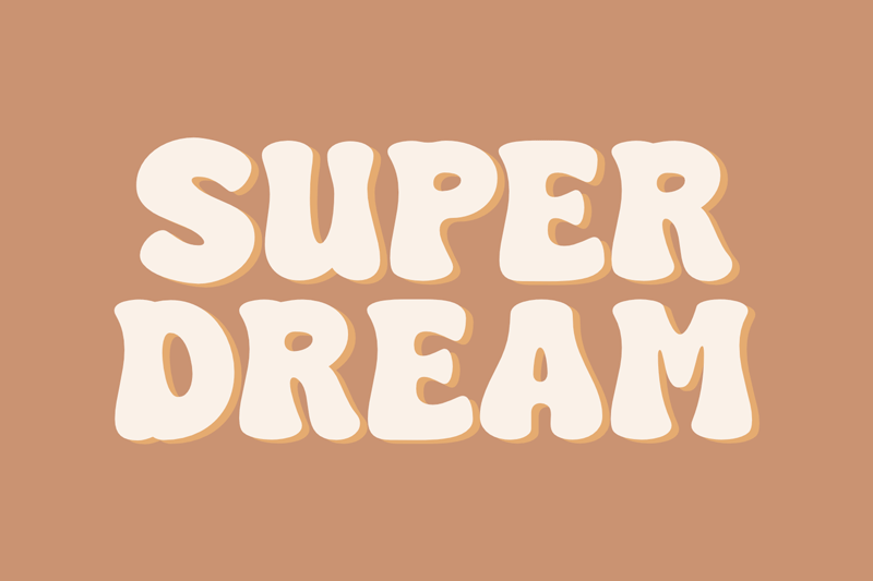 Super Dream Font