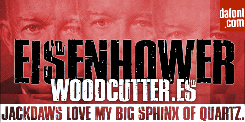 Eisenhower Font