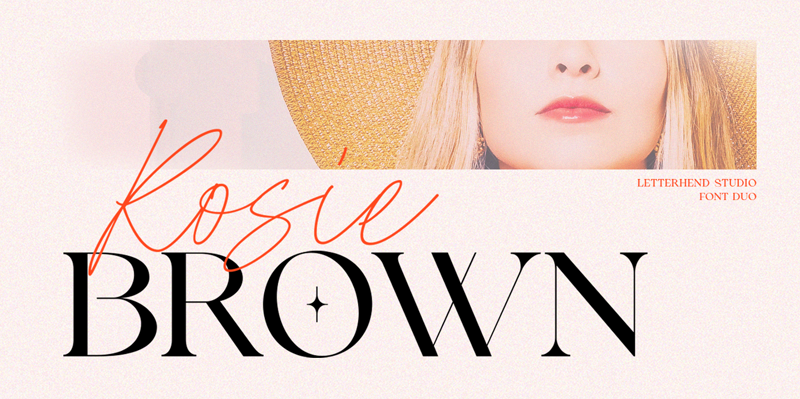 Rosie Brown Serif Font