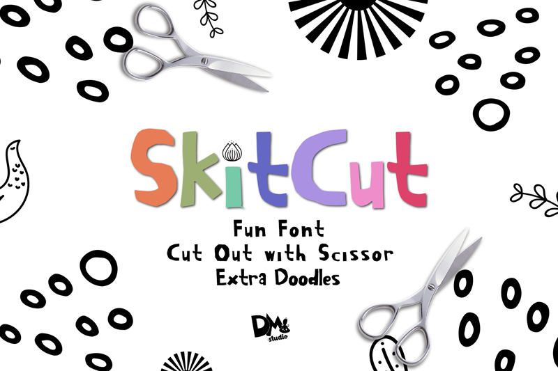 SkitCut Font