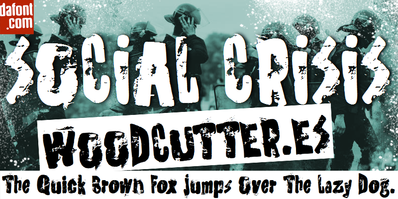 Social Crisis Font