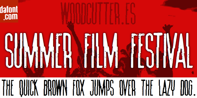 Summer Film Festival Font