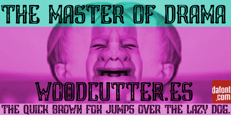 The Master of Drama Font