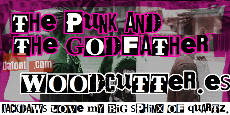 The Punk And The Godfather Font