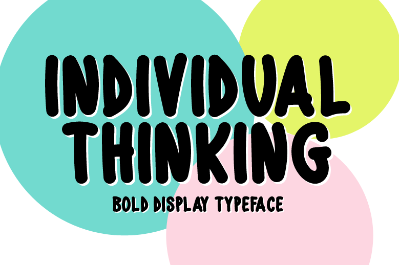 Individual Thinking Font