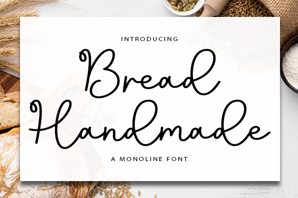 Bread Handmade Font