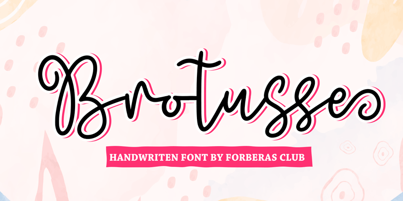 Brotusse Font