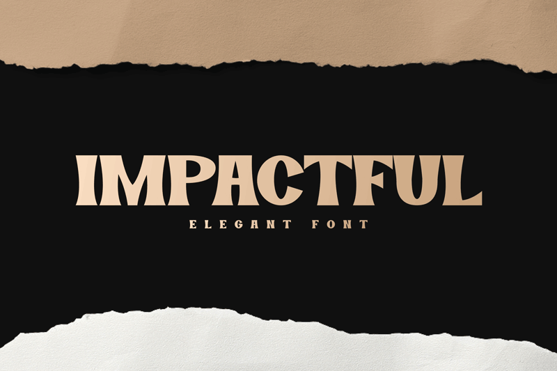 Impactful Font