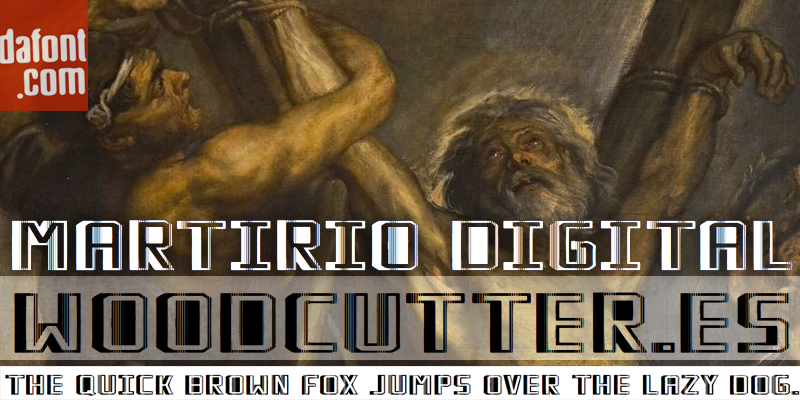 Martirio Digital Font