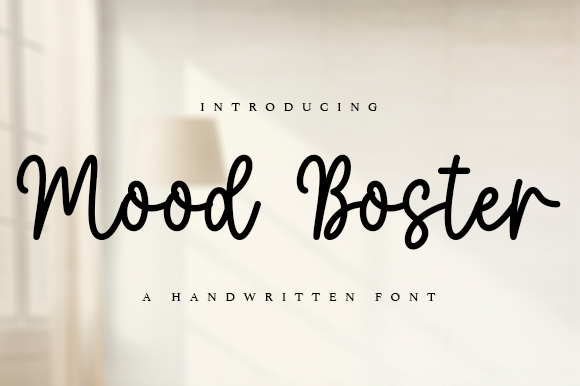 Mood Boster Font