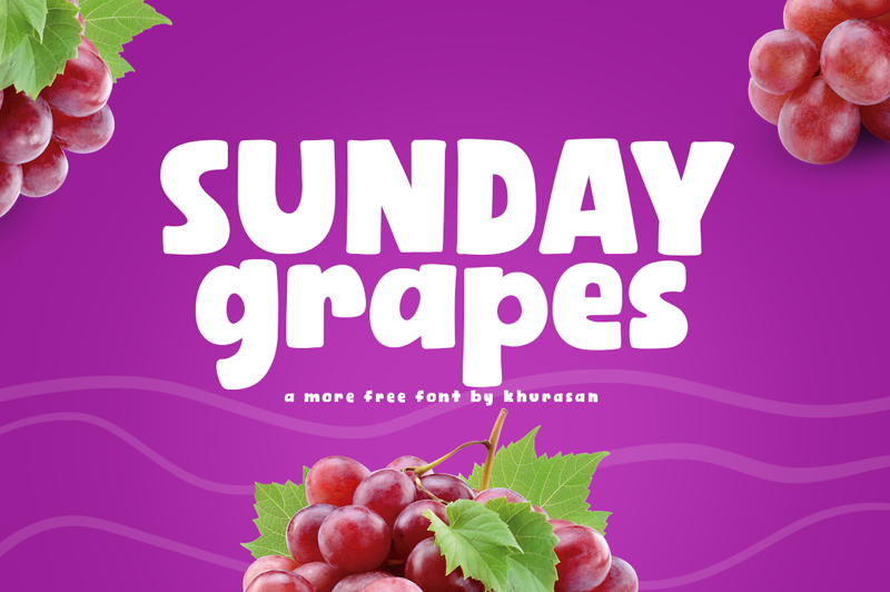 Sunday Grapes Font