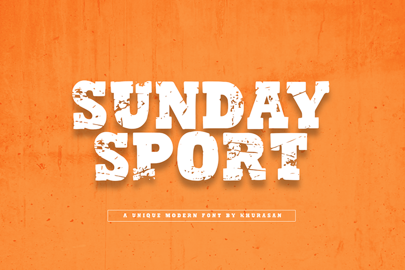Sunday Sport Font