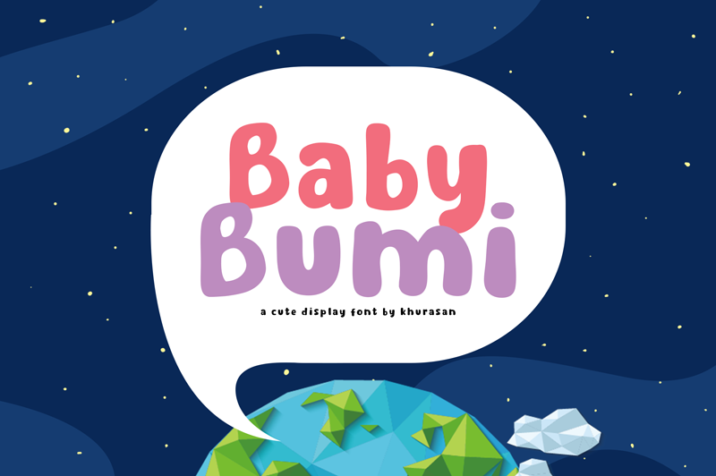Baby Bumi Font
