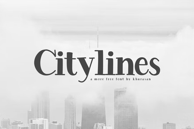Citylines Font