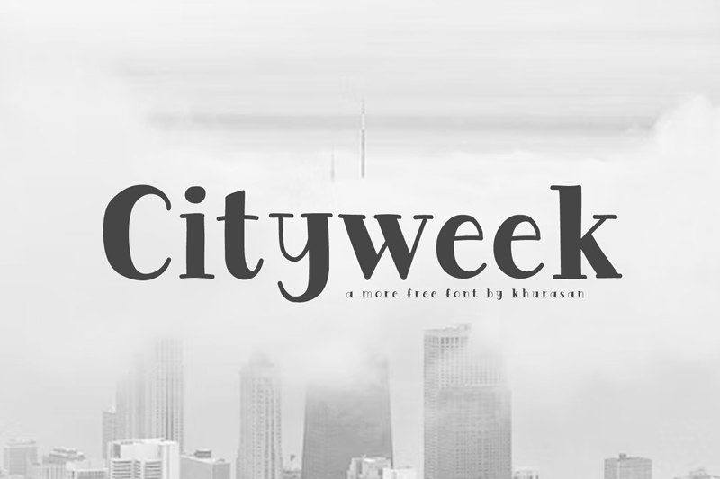 Cityweek Font