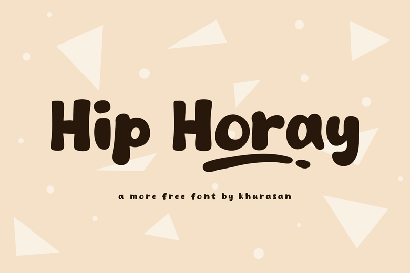 Hip Horay Font