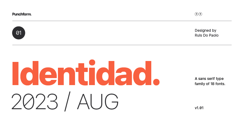 Identidad Font