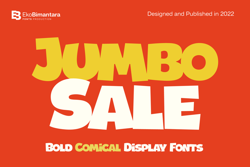 Jumbo Sale Font