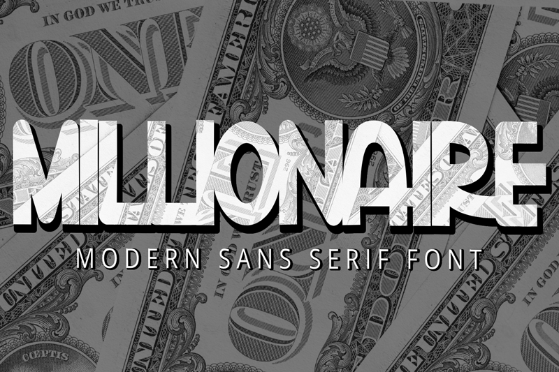 Millionaire Font