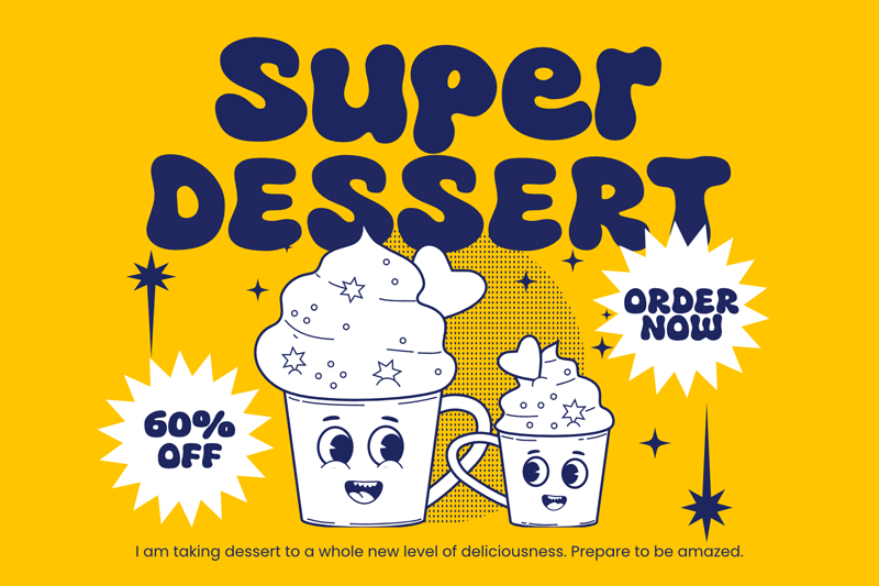 Super Dessert Font