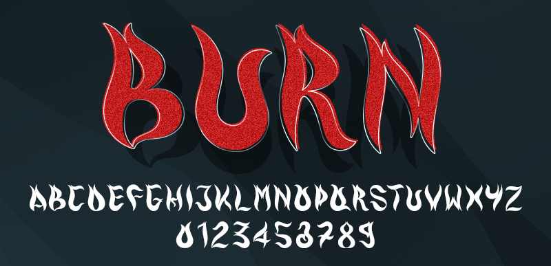 Burn Font