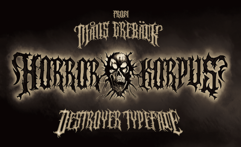 Horror Korpus Font