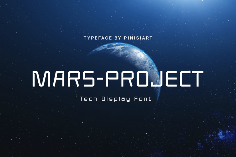 Mars Project Font