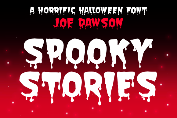 Spooky Stories Font
