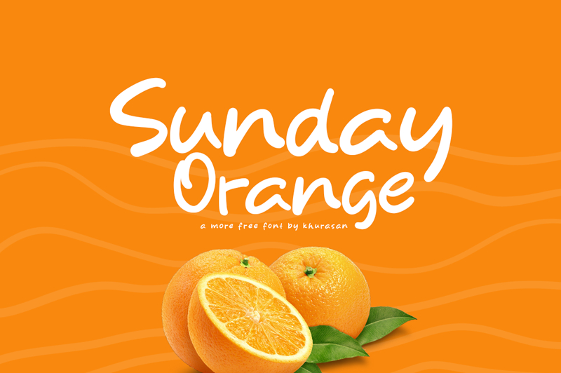 Sunday Orange Font