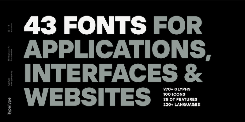 TT Interphases Pro Font
