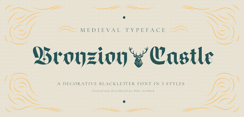 Bronzion Castle Font
