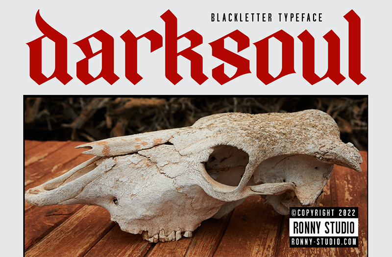 Darksoul Font