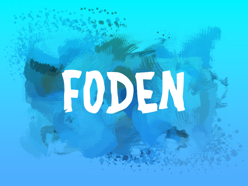 f Foden Font