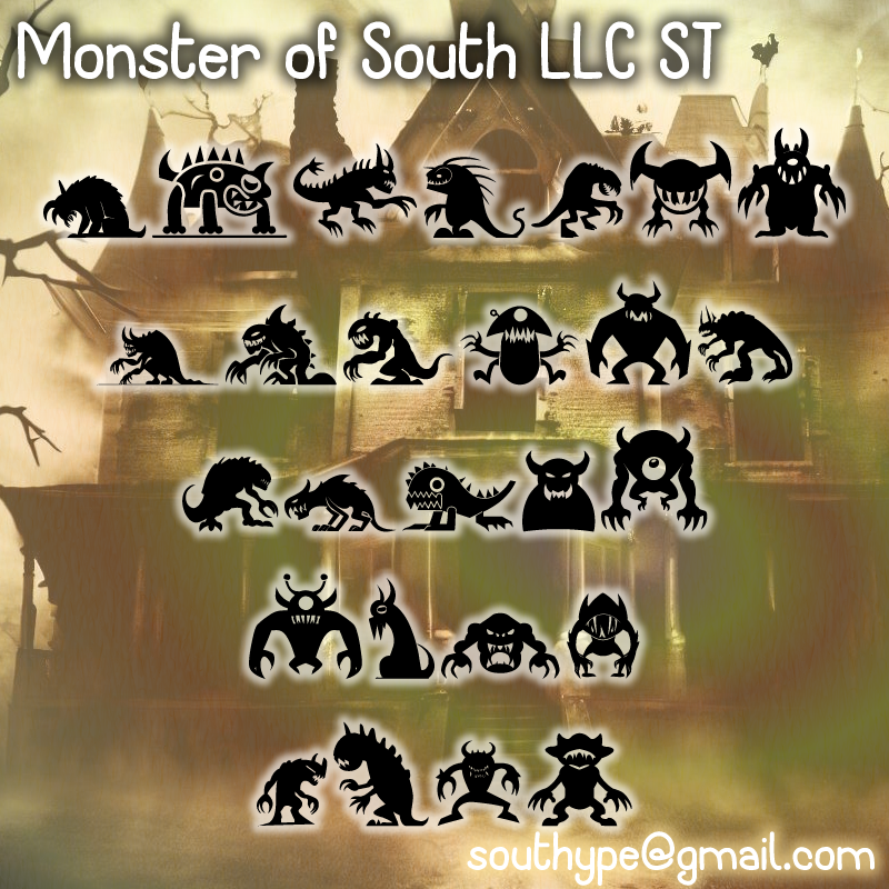 Monster South LLC ST Font