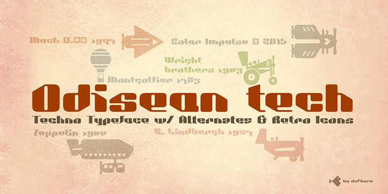 Odisean Tech Font