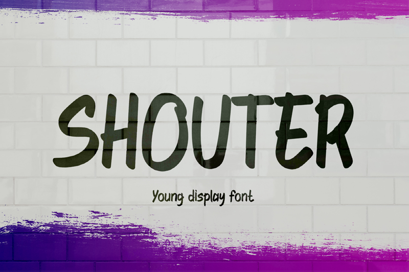 Shouter Font