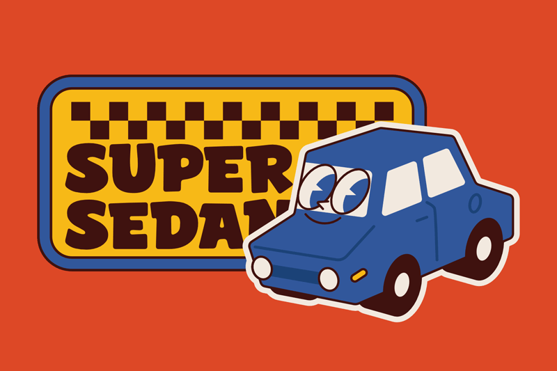 Super Sedan Font