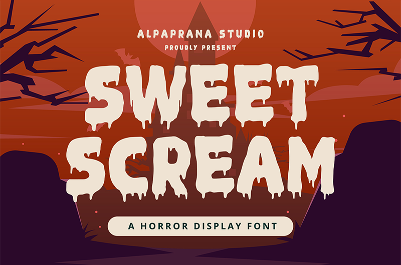 Sweet Scream Font
