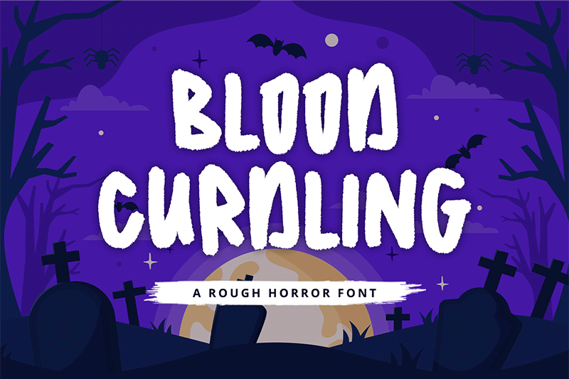 Blood Curdling Font