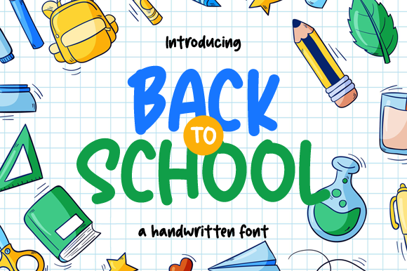 Back To School Font