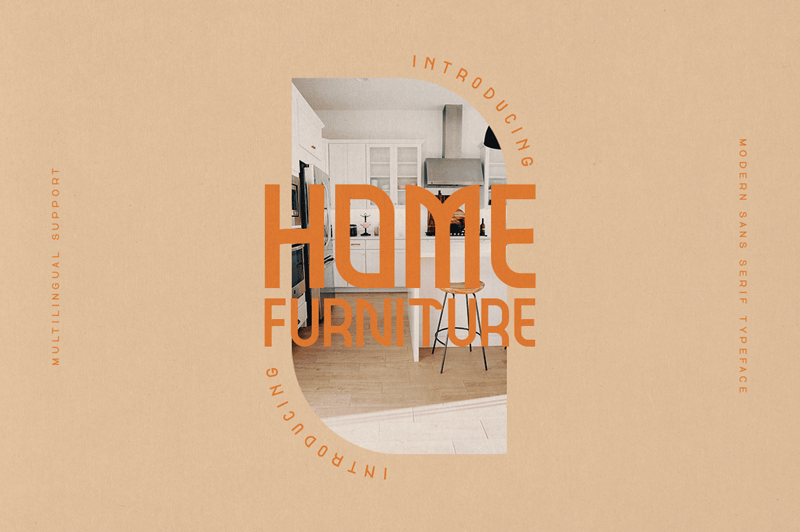 Home Furniture Font