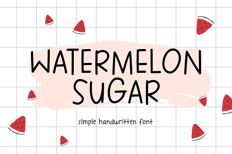 Watermelon Sugar Font